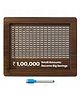Enorme Wooden Money Saving Piggy Bank Box, Gullak with 100000 Rupees Goal Tracker Chart for Kids and Adults