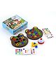 Enorme Geometric Educational Fun Shape and Color Matching Puzzle Board Game with Bell for Kids