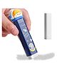 SANJARY Cutter Shaped Eraser Pen Cute Pencil Stationery Retractable Rubber Stick Eraser Set for School supply pack of 2 color design may vary