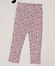 Pantaloons Junior Woven Cheetah Printed Jeggings - Off White