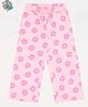 Pantaloons Junior Cotton Knit Floral Printed Pant - Pink