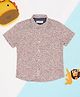 Pantaloons Junior Cotton Woven Half Sleeves Floral Printed Shirt - Multi Colour