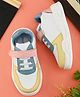 Steprite Colour Blocked Velcro Closer Sneakers - Yellow & White