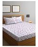 Ambra Linens 180TC Premium Bed Sheet Set, Bed Sheet Double Bed, 100% Cotton, Soft & Smooth Flat Sheets, Bed Sheet for All-Season Use