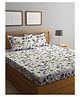 Ambra Linens 144TC Premium Bed Sheet Set, Bed Sheet Double Bed, 100% Cotton, Soft & Smooth Flat Sheets, Bed Sheet for All-Season Use
