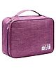 COZY VIBES Electronics Organizer Travel Cable Organizer Bag for Accessories Portable Tech Carrying Large Storage Case for Charger, Cord, Power Bank, Hardware Waterproof- PACK OF 1- COLOR MAY VARY