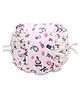 COZY VIBES Quick Makeup Bag,Lazy Drawstring Cosmetic Bag, Large Capacity Drawstring Makeup Pouch Travel Storage- PACK OF 1- COLOR MAY VARY