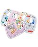 Little Boo Muslin Pure Cotton  Printed 6 Layer Baby Feeding Bibs Pack of 3-( Multicolor Colour & Print May Vary)