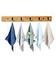 Little Boo Premium 6 Layered Ultra Soft Muslin Cotton Wash Cloth / Napkin - Pack of 5(Solid Color)