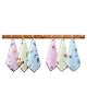 Little Boo Muslin Cotton Face Towels for Newborn Baby Extra Soft Hankies Reusable Napkins for Infants Toddlers/Kids (Colour & Print May Vary)