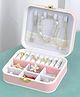 COZY VIBES Travel Ring Bracelet Necklace Jewelry Accessory Storage Organizer Box- PACK OF 1- COLOR MAY VARY