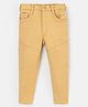 Dapper Dudes Full Length Solid Jeans - Fawn