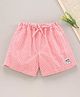 Dapper Dudes Striped Shorts - Red