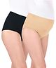 Bella Mama Cotton Elastane High Coverage Panties Pack of 2 (Color & Print May Vary)