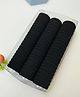 Radhya accessories Set Of 66 Solid Hair Rubber Bands - Black