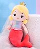 Besties Mermaid Soft Toy For Kids Red - Height 40 cm