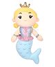 Besties Mermaid Soft Toy For Kids Blue - Height 40 cm