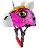 Headzup Rainbow Rider 3D Cycling Skating Helmet | Age 3-12 | Adjustable Size (Pink)