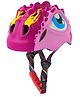 Headzup Feisty Flyer 3D Cycling Skating Helmet | Age 3-12 | Adjustable Size (Pink)
