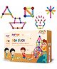 Poptop Magnetic Sticks & Balls Building Set |STEAM Learning Toy for Creative Construction (42 pcs) - Educational Toys for Toddlers 3+ Years