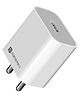 Portronics Adapto 12 2.4A 12W Fast Wall Charger for iPhone 11/Xs/XS Max/XR/X/8/7/6/Plus, iPad Pro/Air 2/Mini 3/Mini 4, Samsung S4/S5, & More(White)