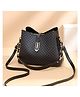 SYGA Women's Pu Material With Bucket Type, Sling Bag (Black)
