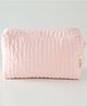 Aariro Organic Cotton Quilted Pouch Baby Pink