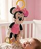 Babyhug Disney Minnie Mouse Activity Plush Hanging Toy with Teether, Rattle & Crinkle Ear| Toy for Crib, Stroller & Car Seat| Supports Sensory Development| BIS Certified - Height 29 cm