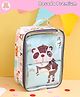 Rosada Monster Panda Detailed Puzzle Bag - Blue