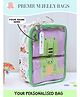 Rosada DIY Personalised Croco Detailed Puzzle Bag-Purple