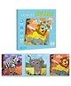 Happy Hues Animal Theme 3 in 1-Magnetic Storys Jigsaw Puzzles for Kids-12-16-20 Piece Storys Puzzles for Toddlers-Travel Games, Preschool Educational Toys  48 Pieces - Multicolor