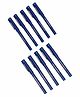 Luxor Turquise Blue Finewriter  Pack of 10 - Multicolour