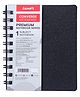 Luxor Executive Notebook A6  Single Subject - Black and White
