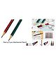 SANJARY Mechanical Pencil pack of 5 , 2.0 HB Graphite Leads Mechanical Pencils with inbuilt Sharpener color design may vary