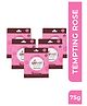 Airvel Bathroom Air freshener Block Rose Fragrance 75g, Pack of 5 with Amazing Fragrance For Bathroom Helps to Remove Bad Odour