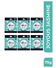 Airvel Bathroom Air freshener Block Jasmine Fragrance 75g, Pack of 6 with Amazing Fragrance For Bathroom Helps to Remove Bad Odour