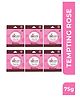 Airvel Bathroom Air freshener Block Rose Fragrance 75g, Pack of 6 with Amazing Fragrance For Bathroom Helps to Remove Bad Odour