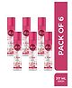 Airvel Rose Flavour Room Spray | Room Freshener | Air Freshener | Aromatic Fresh Fragrance | Room Spray for Home | Car Perfume Spray 217ml (Pack of 6)