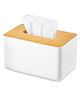 FunBlast Napkin Holder with Bamboo Cover for Table - Multicolor
