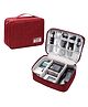 FunBlast Multipurpose Travel Organizer Bag for Electronic Accessories  Pack of 1 Maroon