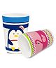 FunBlast Bamboo Fiber Milk Mugs for Kids  Pack of 2 Random Design- 380 ml