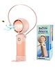 FunBlast 3 Speed Adjustable Foldable Mini Hand Fan - Pack of 1 Pink
