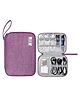 FunBlast Large Capacity Accessories Travel Organizer Bag  Purple