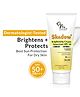 Fixderma Shadow Brightening Cream Sunscreen SPF50 PA+++ UVA/UVB Reduce Tan & Brightens Skin 50g