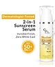 Fixderma Shadow Invisible Serum Sunscreen SPF 50+ PA+++Ultra Lightweight with Hyaluronic Acid Airless Pump 30 ml