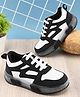 Steprite Colour Blocked Lace Up Shoes - Black