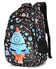 Hotshot Bag Planet_1465|3d Embossed Design|school Bag|tution Bag|water Resistant|kids & Childrens Backpack|19 Inch|for Boys & Girls|32 Liters Kids Backpack- Navy Blue