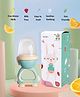 Sun & Shine Chewberry Baby Fruit Feeder / Pacifier With Cap | BPA-Free, Soft & Premium Silicone Teether for Baby, Infants & Toddlers - 6 To 12 Months - Green