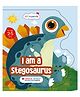 Oswaal Books Lil Legends: Shaped Board Books, Dino - I am a Stegosaurus - English