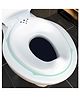 Portable Unisex Baby Potty Training Toilet Seat with Non-Slip Base, Splash Guard, and Storage Hook , Fits Round & Oval Toilets, Travel-Friendly New born Toddler(Pink)